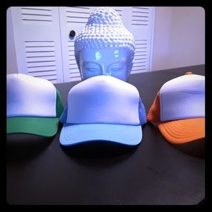 Blank trucker hats